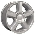 thumbnail image 3 of 20 inch Rim fits 95-19 Chevrolet Tahoe Silver Aluminum Wheel Direct Fit, 3 of 4