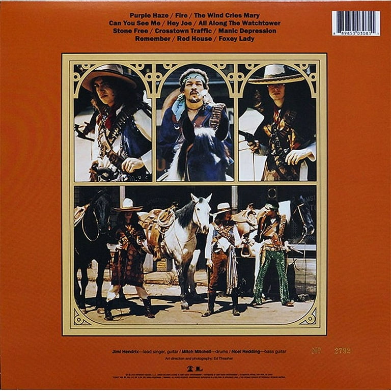 Jimi Hendrix - Smash Hits - Music & Performance - Vinyl - Walmart.com