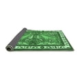 thumbnail image 2 of Ahgly Company Indoor Round Animal Emerald Green Traditional Area Rugs, 4' Round, 2 of 4