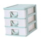 thumbnail image 3 of Caja de almacenamiento de cajones pequeños Organizador de ropa Organizador versátiles de escritorio Accesorios de escritorio Organizador de escritorio Verde, 3 of 8