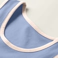 thumbnail image 6 of Boys Girls Tank Top Sleeveless Round Neck T-Shirt Summer Training Gym Sports Running Shirt Basic Solid Color Undershirts Blue A 7-8 Years, 6 of 6
