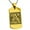 Gold, variant on Stainless Steel Letter A Initial Floral Box Monogram Engraved Engraved Dog Tag Pendant Necklace