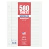 Norcom Filler Paper, Wide Ruled, 500 Pages, 8" x 10.5", 78500