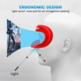 thumbnail image 4 of husxh 2 in 1 Silicone Facial Interface & Face Cover Pad Lightproof With Lens Protector Face Pad Mask & Face Cushion Sweatproof Washable Replacement for Meta/Oculus Quest 3 VR Accessories, 4 of 9
