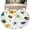 Green, variant on Spring Butterfly Dragonfly 2'x6' Runner Rugs for Hallway Kitchen Bedside Non Slip Washable, Farmhouse Botanical Floral Entryway Rug Runners with Rubber Backing, Long Carpet Runner for Laundry Room
