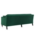 thumbnail image 6 of Sofa, Velvet, Green, Modern Contemporary Urban Design, Living Lounge Room Hotel Lobby Hospitality, 6 of 8