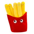 thumbnail image 1 of Set de cojines de peluche JPORSHU Hamburguesa y papas fritas 30 cm, 1 of 5