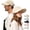 Khaki, variant on Sunscreen Baseball Hat, 2 Pack UPF Protection Wide Brim Uv Cap for Men Women, Lightweight Outdoor with Velcro