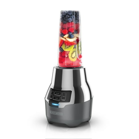 BLACK+DECKER PowerCrush PowerCrush Personal Quiet Blender, New Quiet Technology, Stainless Steel, PB2000G