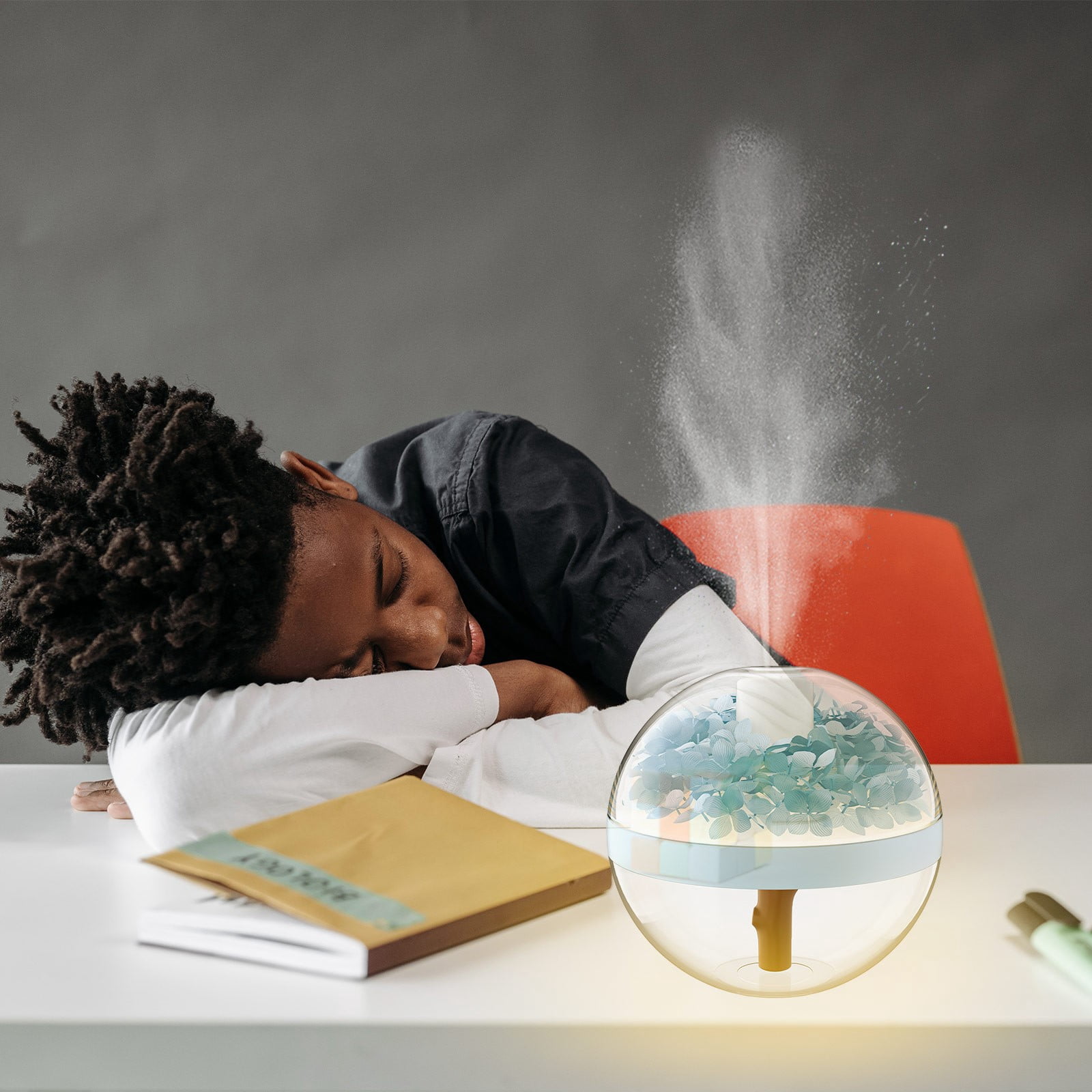 Christmas Clearance 2024! QTOCIO Home Bedroom Office Humidifier Hydrating Mist Gift