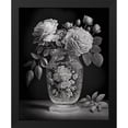 thumbnail image 2 of Maki 20x24 Black Modern Wood Framed Wall Art Titled - Greyscale Bouquet Ii, 2 of 6