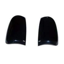 Auto VentShade (AVS) by RealTruck Blackout Tail Light Covers Compatible with 2017-2024 Nissan Titan, 2016-2024 Nissan Titan XD