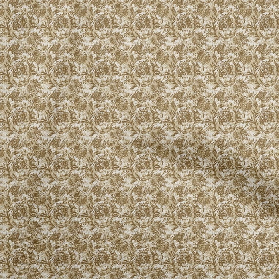 oneOone Cotton Jersey Tawny Brown Fabric Batik Sewing Craft Projects Fabric Prints By Yard 58 Inch Wide