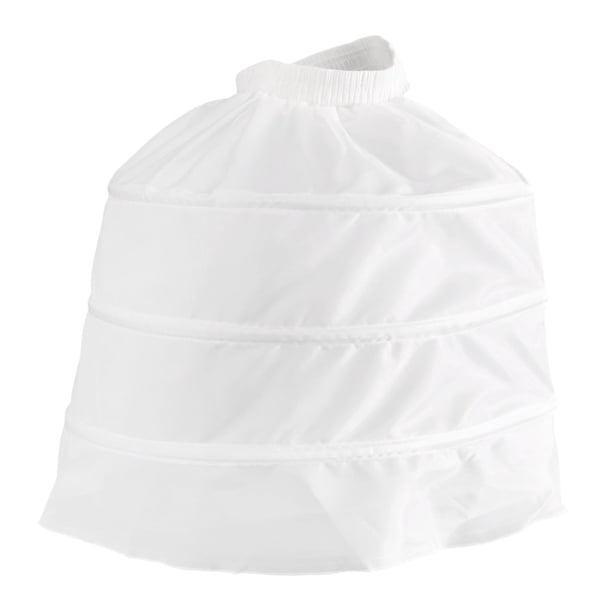 Vestido Victoriano Para Mujer Bustle Crinoline Hoop Bustle Cage Pannier White Sunnimix Falda estilo aro victoriano para mujer
