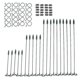 thumbnail image 2 of 60pcs Plant Supports Set - 20 Pack Flower Plant Stakes Sticks (3 Sizes), 20 Plant Support Clips And-yyc, 2 of 5