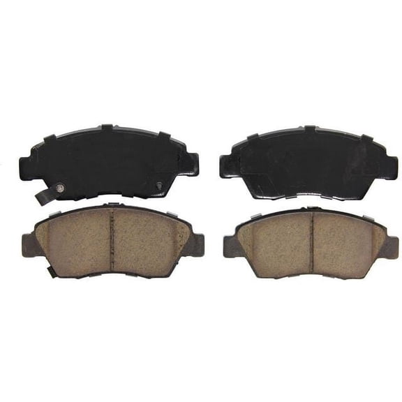 Front Brake Pad Set - Compatible with 2012 - 2014 Honda Fit GAS 2013