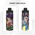thumbnail image 3 of Botella de agua aislada deportiva Demon Slayer, de acero inoxidable, portátil, para exteriores, para viajes, fitness, estudiantes, talla única., 3 of 7