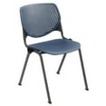 thumbnail image 4 of KFI Studios Plastic  KOOL Stack Chair - Navy, 4 of 4