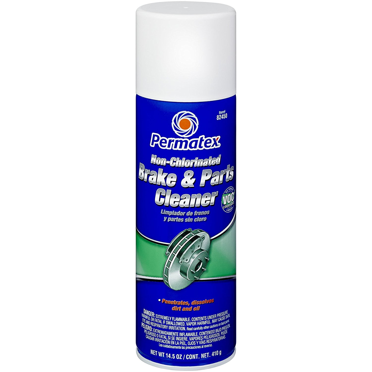 Permatex NonChlorinated Brake And Parts Cleaner Spray 14.5 OZ 82450