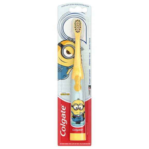 Colgate Kids Battery Powered Toothbrush, Minions (Pack of 8)