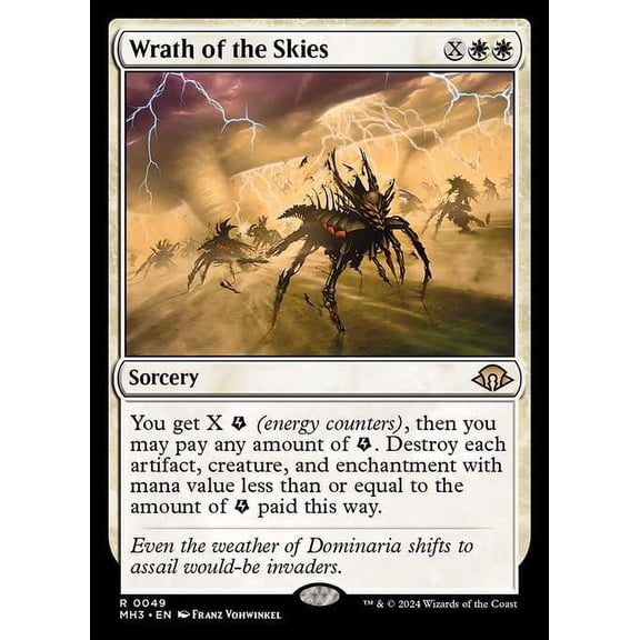 MtG Modern Horizons 3 Rare Wrath of the Skies #49