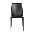thumbnail image 2 of Set of Two Premium All Black Stacking Dining Chairs, 2 of 7
