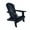 Navy, variant on WestinTrends Tuscany HIPS Outdoor Patio Folding Adirondack Chair, Teak