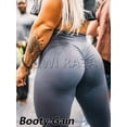 thumbnail image 3 of Womens Scrunch Butt Leggings Ruched Booty Lifting Buttery Soft Yoga Pants High Waist Workout Sports Tights, 3 of 5