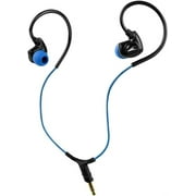 H2O Audio Surge SX10 Waterproof IPX8 Headphones - In-Ear Stereo Earbuds with Noise-Cancelling Earphones for Swimming, Running, and Sporting Activities - Short Wired