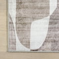 thumbnail image 4 of nuLOOM Waviel Abstract Washable Area Rug, 5' x 8', Waviel Taupe, 4 of 9