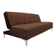 thumbnail image 1 of Sofa Cama Reclinable El Bazar Store Miami Chocolate Futon 3 posiciones, 1 of 7