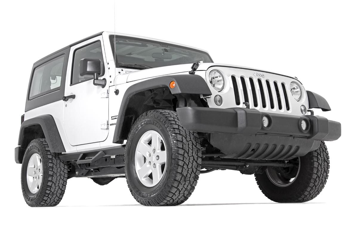 Rough Country 3.25" Lift Kit for 2007-2018 Jeep Wrangler JK | 2-Door - 67640