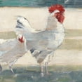 thumbnail image 3 of Harper, Ethan 12x12 Black Modern Framed Museum Art Print Titled - Chicken Yard I, 3 of 5