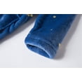 thumbnail image 6 of TOWED22 Girls Boys Fleece Hooded Robes, Warm Printed Bath Robe for Kids Soft Fuzzy Bathrobe for Gifts(A,4-5 Y), 6 of 9