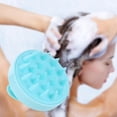 thumbnail image 1 of Cepillos para masaje del cuero cabelludo Cepillo de baño con peine antipérdida de dientes de silicona (Azul) Likrtyny cuidado belleza, 1 of 5