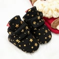 thumbnail image 4 of Generic Baby Girl Fall Kids Christmas Cotton Shoes Warm Shoes Soft Comfortable Toddler Warming Home Shoes for Classic Fashion Breathable (12-18 Months,Black), 4 of 9