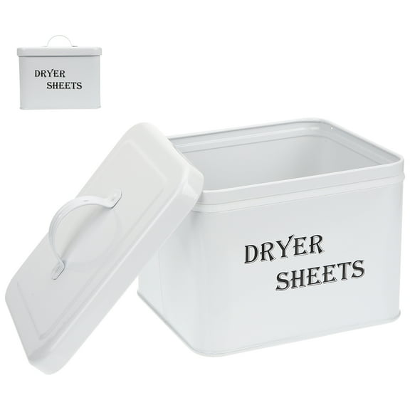Homemaxs Metal Dryer Sheet Storage Box for Laundry Room (1 Count)