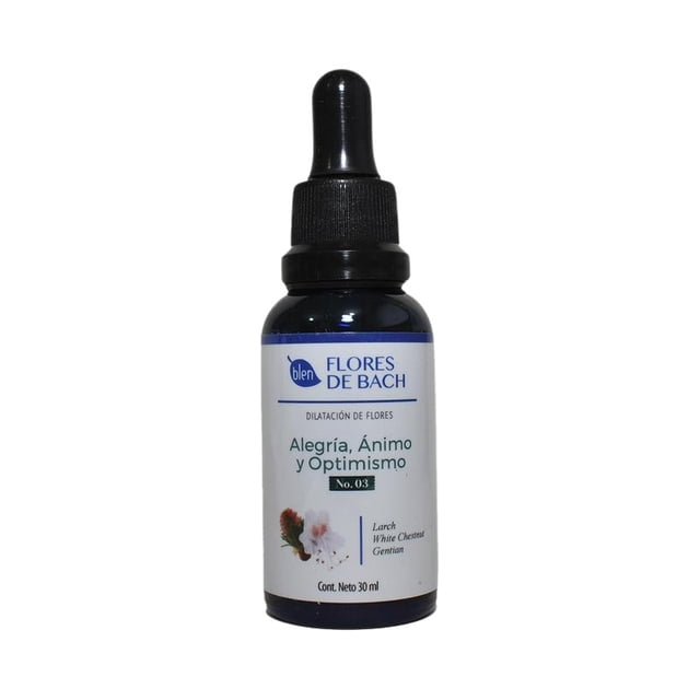 Flores De Bach Alegría Ánimo Y Optimismo 30Ml Marca Blen Blen Situaciones Emocionales