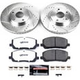 thumbnail image 3 of PowerStop Front Z36 Truck & Tow Carbon-Fiber Ceramic Brake Pad and Drilled and Slotted Rotor Kit Fits: TOYOTA Select Models K1137-36, 3 of 9