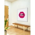 thumbnail image 6 of "Lips Colors Pink" Framed Painting Print, 6 of 6