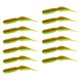 thumbnail image 5 of Worms de pesca señuelos Crankbait Equipo de pesca señuelos swinging portátiles señuelos de pesca para salmón de agua salada Lago al aire libre verde 12x 63 mm1.5g, 5 of 8