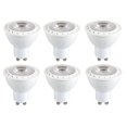 thumbnail image 1 of Elitco Lighting GU10LED101-6PK 7W 520 Luman LED Gu10 Ampoule - Pack de 6, 1 of 1