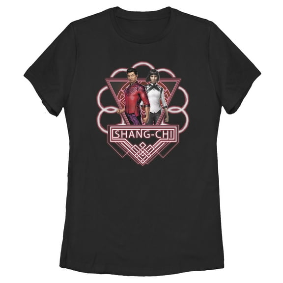 Women's Marvel Shang-Chi and the Legend of the Ten Rings Brother and Sister Graphic Tee Black Large