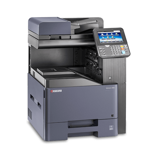 Kyocera TASKalfa 308ci - Color / Laser MFP Printer Copier / Letter 32ppm