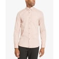 thumbnail image 5 of Kenneth Cole Mens Stretch Button Up Shirt, Pink, X-Large, 5 of 5
