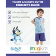 thumbnail image 3 of Bluey Bingo Dad Little Boys T-Shirt Tank Top and French Terry Shorts 3 Piece Outfit Set Toddler to Big Kid, 3 of 5