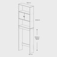 thumbnail image 5 of Support de rangement de salle de bain Zenna Home à 3 tablettes, 5 of 5