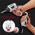 thumbnail image 4 of Riwesomey Juego de herramientas de reparación de 45 Uds., juego de destornilladores de varilla con mango de taladro eléctrico, juego de enchufes de Jardín y Patio Blanco Riwesomey TO005279-01, 4 of 6