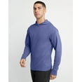 thumbnail image 2 of Hanes Men's T-Shirt Hoodie Garment Dyed Cotton Long Sleeve Jersey Tee sz S-3XL, 2 of 5