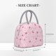 thumbnail image 2 of Fotbe Hand Drawn Strawberry Bolsa de Almuerzo con Estampado, Lonchera Aislada, Contenedor de Comida Reutilizable Tipo Cooler a Prueba de Fugas, 2 of 6